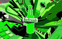 Heineken &quot;chơi lớn&quot; trao quyền cho khán giả làm mới nhạc của The Chainsmokers