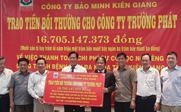 Bảo Minh bồi thường vụ tổn thất tại tỉnh Kiên Giang
