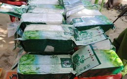 Phát hiện 20kg nghi ma túy trôi dạt trên biển Quảng Nam