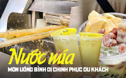 Ngoài các món ăn đình đám, du khách quốc tế còn thích thú với nước mía ép bằng máy độc đáo ở Việt Nam