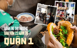 Xe bánh mì thịt nướng tại quận 1 từng được tạp chí Mỹ vinh danh, đến khách Tây cũng phải xếp hàng chờ mua