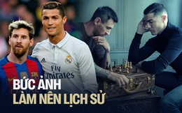 Bức ảnh lịch sử của Messi - Ronaldo: Gây bão diện rộng với ý nghĩa nhân văn và cú twist phút 90 khiến cõi mạng ngơ ngác
