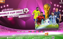 Khởi tranh World Cup 2022, MyTV tung ưu đãi Săn quà nóng - Cháy mùa bóng