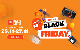 4 ưu đãi loa, tai nghe JBL giá tốt dịp Black Friday