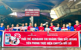 Agribank triển khai phương thức thanh toán không dùng tiền mặt tới tiểu thương