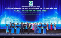 Lần đầu tiên sản phẩm nhựa sinh học phân hủy được vinh danh là Thương hiệu quốc gia Việt Nam