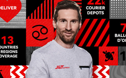 J&T Express công bố Lionel Messi là đại sứ thương hiệu toàn cầu