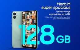 Galaxy M04 ra mắt: Thiết kế trẻ trung, Helio P35, pin 5000mAh, giá 2.4 triệu đồng