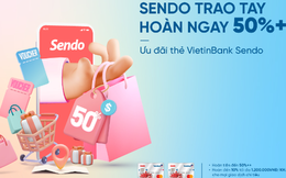 Hoàn tiền và freeship trọn đời với thẻ MasterCard Platinum VietinBank Sendo