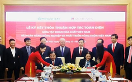 Agribank và Tập đoàn Hóa chất Việt Nam ký kết Thỏa thuận hợp tác