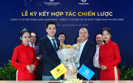 Lễ ký kết hợp tác giữa Công ty Phước Điền và Công ty UniHomes