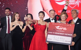 Siêu mẫu Xuân Lan được gửi lời cảm ơn đặc biệt khi giúp Ngô Thanh Vân đấu giá hơn 13 tỷ đồng, giúp 451 bé mổ tim bẩm sinh