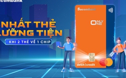 Vượt trội tính năng, tiện ích cùng thẻ tích hợp Sacombank Mastercard Only One