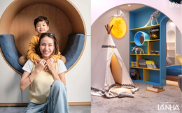 Phòng ngủ với ý tưởng “khám phá vũ trụ” của con trai Gigi Hương Giang đích thị là căn phòng trong mơ của mọi đứa trẻ