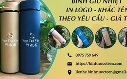 Binhnuocteen.com từng bước khẳng định vị thế trong lĩnh vực bình giữ nhiệt in logo