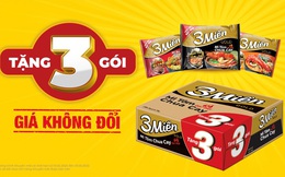 Mì 3 Miền nước cốt siêu ngon, siêu “hời” với khuyến mãi khủng