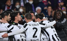 Juve may mắn thắng Fiorentina nhờ bàn phản lưới ở phút bù giờ