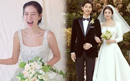 So kè váy cưới tứ đại mỹ nhân Hàn: Song Hye Kyo thất thế dù chơi lớn, Son Ye Jin đẹp không điểm trừ