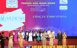 Venesa nhận cú đúp giải thưởng tại Lễ công bố Thương hiệu mạnh ASEAN 2022