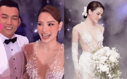 Netizen nổ ra tranh cãi trái chiều bộ váy cưới của Phương Trinh Jolie, nguyên do vì điều này?
