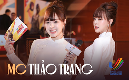 MC Thảo Trang diện áo dài trắng xinh như hoa hậu trên sân khấu SEA Games, cộng đồng tràn vào Instagram &quot;thả tim&quot;
