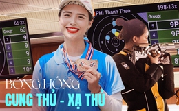 Khi các &quot;bóng hồng&quot; cung thủ, xạ thủ bước ra trường bắn: Khí chất ngời ngời nhìn mà mê!