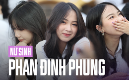 Nữ sinh Phan Đình Phùng xinh &quot;xỉu&quot; trong lễ bế giảng năm học, không hổ là ngôi trường của Hoa hậu và hot girl