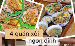 4 quán xôi ngon - bổ - rẻ ở TP.HCM: Đủ các loại xôi vừa quen vừa lạ, muốn bình dân hay view check-in đẹp đều có hết