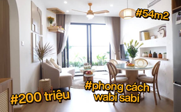 Căn hộ Nhật Bản giữa lòng Hà Nội: Rộng vỏn vẹn 54m2 nhưng rộng thoáng, 2 phòng ngủ, mang đậm phong cách Wabi Sabi độc đáo