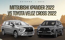 Mitsubishi Xpander 2022 cạnh tranh gay gắt Toyota Veloz Cross tại Việt Nam - 2 bom tấn MPV đọ 'option', giá bản tương ứng giống nhau từng xu