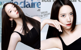 Nữ thần Yoona (SNSD) khoe ảnh zoom cận mặt đẹp mê mẩn trên bìa tạp chí, ngỡ ngàng khi so diện mạo với tuổi thật