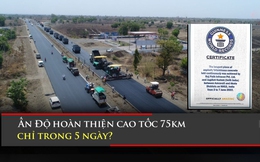 Hoàn thiện cao tốc 75km chỉ trong 5 ngày: Ấn Độ đã làm thế nào để giành kỷ lục Guinness nhanh nhất thế giới? Hoá ra có cả kế hoạch kỹ lưỡng và ý nghĩa phía sau