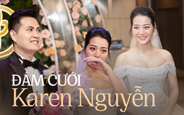 Đám cưới Karen Nguyễn và chồng gốc Hoa: Cô dâu xinh xắn, rơi nước mắt thông báo đã có em bé