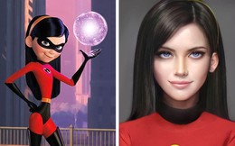 Khi các nhân vật hoạt hình Disney được vẽ như người thật trông sẽ thế nào?