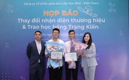 Kiến Guru thay đổi nhận diện thương hiệu mới, trao học bổng cho tân Thủ khoa trong kỳ thi Đánh giá năng lực