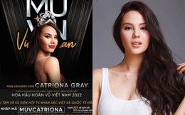 Catriona Gray - Miss Universe 2018 chính thức là giám khảo đêm chung kết Hoa hậu Hoàn vũ Việt Nam 2022
