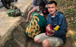 Chiến sĩ công an đỡ đẻ cho sản phụ trở dạ ngay bên đường