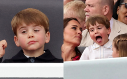 Hoàng tử bé Louis tiếp tục gây chú ý tại Đại lễ Bạch kim vì loạt biểu cảm cực dễ thương