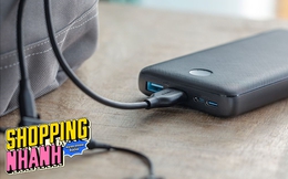 Đi du lịch mà bạn bè hay quên sạc, sắm ngay pin dự phòng 20.000 mAh đa cổng giá từ 219k này