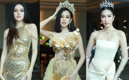 Đỗ Thị Hà cùng dàn Á hậu Việt Nam khoe sắc tại họp báo Miss Grand Vietnam 2022