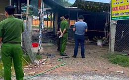 Cháy ki ốt ở chợ lúc rạng sáng, một phụ nữ tử vong