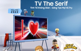 Ra mắt TV Samsung The Serif 2022: Có thêm màu mới, tặng kèm mô hình siêu anh hùng Marvel