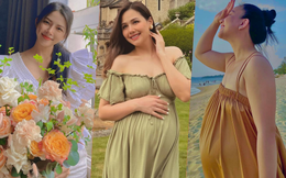 5 mẹ bầu sao Việt: Phanh Lee khoe nhan sắc ấn tượng ở Châu Âu, vợ Lê Dương Bảo Lâm giản dị bất ngờ