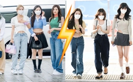 TWICE - Red Velvet rủ nhau đổ bộ sân bay, tạo nên cuộc đọ sắc vóc thể hiện gu thời trang thời thượng