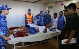 Kỳ diệu: Thêm 5 ngư dân trên tàu cá Bình Thuận gặp nạn được cứu sống sau 12 ngày trôi dạt