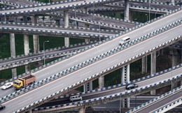 Ngắm nút giao cầu vượt dày đặc như đan cửi ở Trung Quốc đến nỗi GPS cũng phải chịu thua