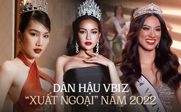 Đội hình mỹ nhân Việt thi quốc tế 2022: Kim Duyên mở màn ấn tượng, Ngọc Châu - Phương Anh được kỳ vọng lớn