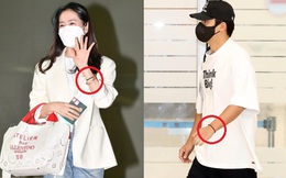 Hyun Bin gây sốt khi đeo tín vật với bà xã Son Ye Jin ở sân bay, gấp rút về Hàn chỉ sau 4 ngày sang Ý công tác