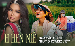 H'Hen Niê - Hoa hậu giản dị nhất showbiz Việt: Sang chảnh trên sân khấu, về bản lại thành &quot;đứa con buôn làng&quot;