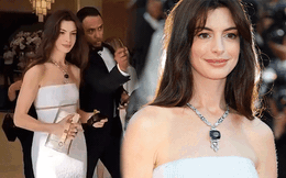 Clip người qua đường tình cờ gặp Anne Hathaway ở Cannes, chỉ 9 giây cũng đủ gây sốt vì nhan sắc thật của báu vật Hollywood